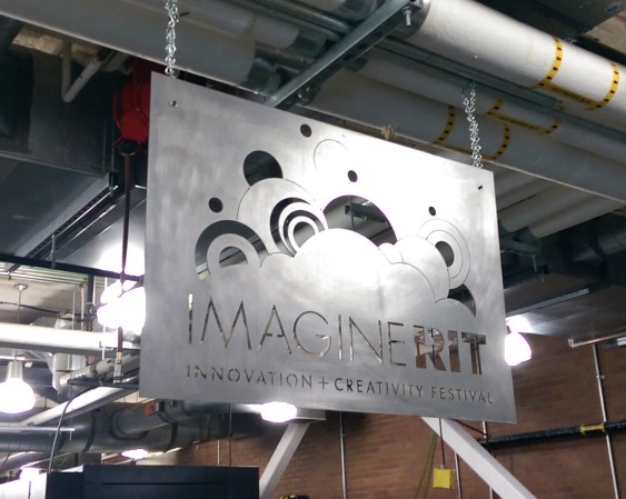 Metal Imagine RIT Sign
