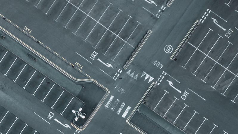 Empty Parking Lot